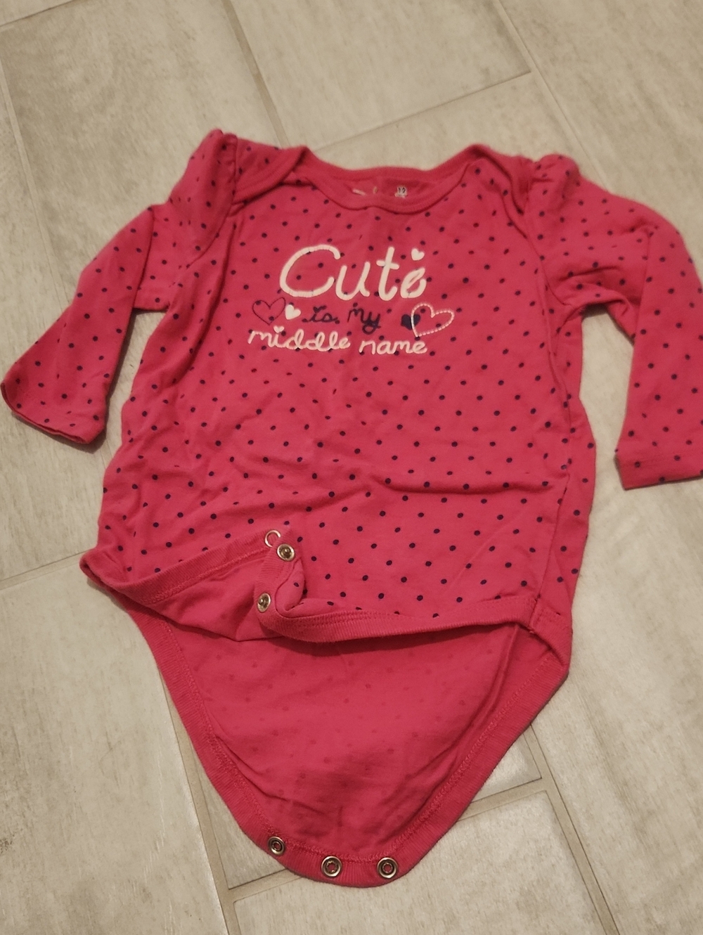 Onesie Size 12M